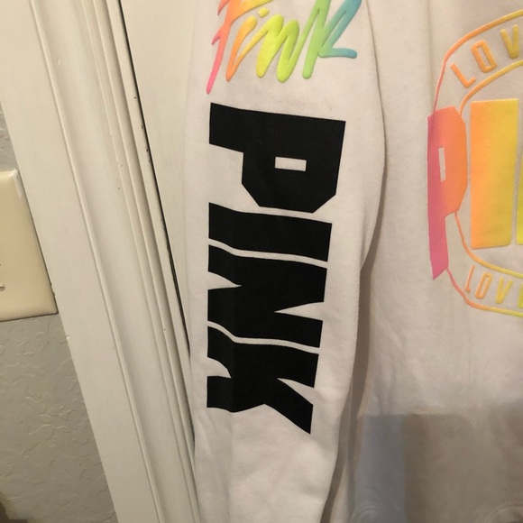 Pink Victoria’s Secret Sweatshirt - Picture 8 of 10